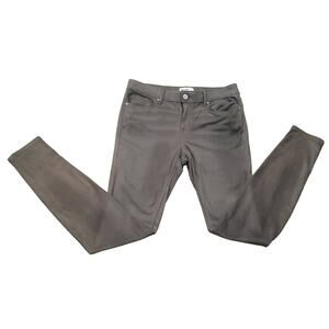 William Rast Made by Justin Timberlake Skinny Pants Faux Suede Feel